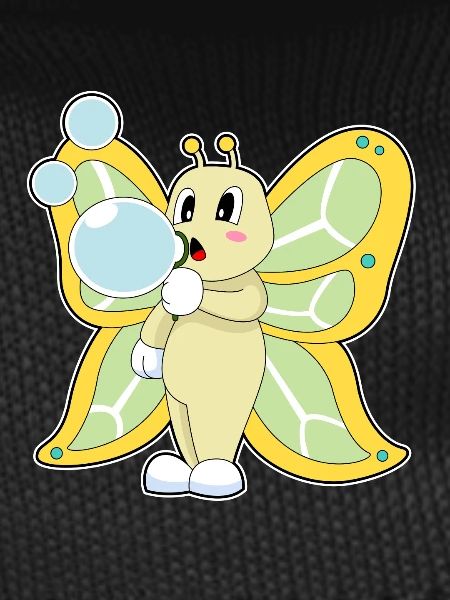 Butterfly Soap Bubbles