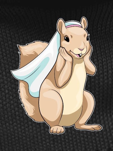 Squirrel Bridal Veil Wedding