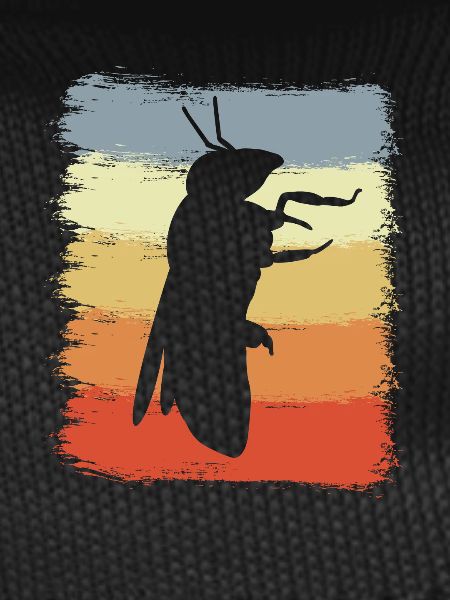 Retro honey bee
