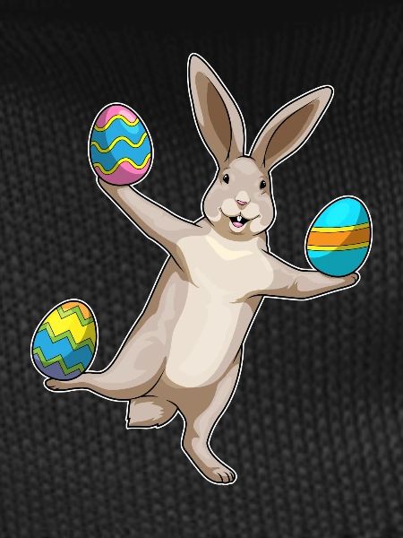 Bunny Easter Dancing