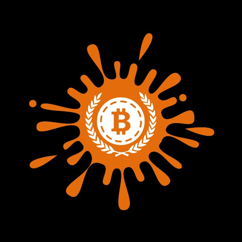 Bitcoin Crypto Cryptocurrency Splash