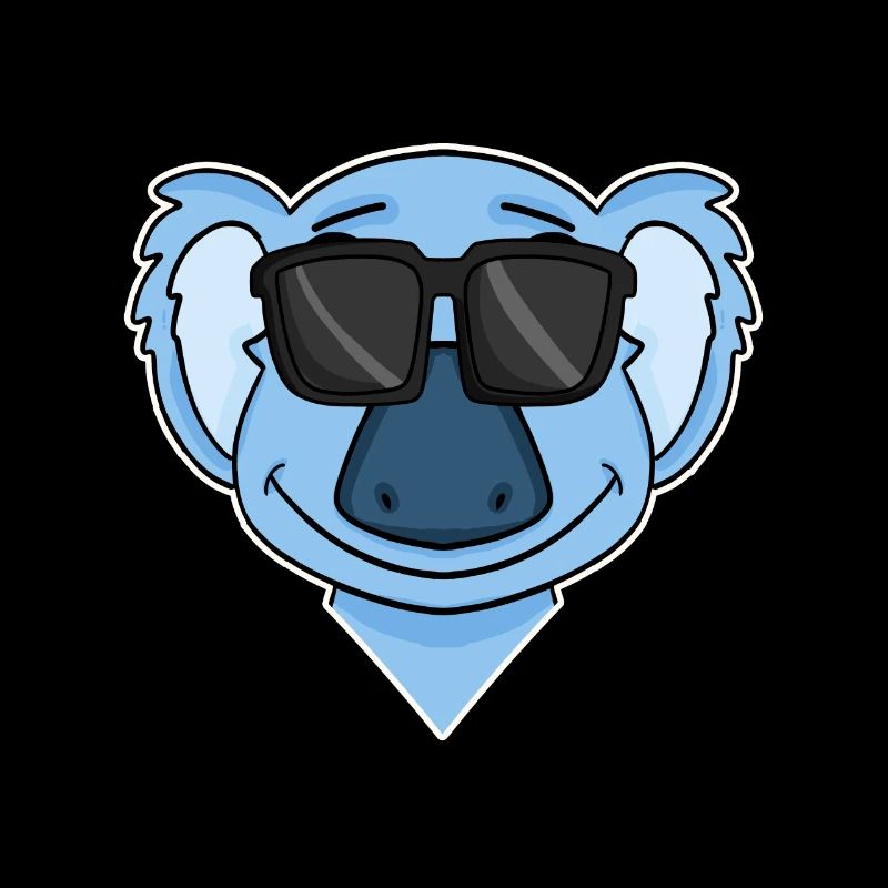 Koala mit Brille