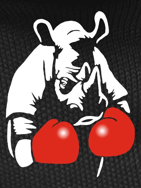 Boxing Rhinoceros