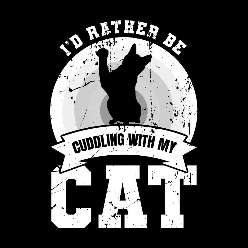 I'd cuddle with my cat