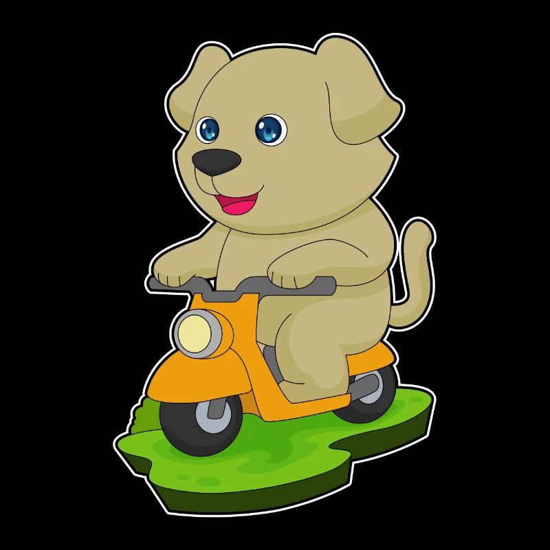 Hund Motorroller