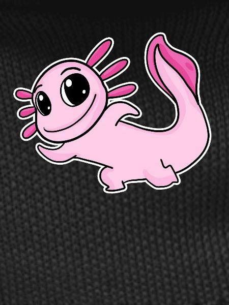 Axolotl Motif Pink