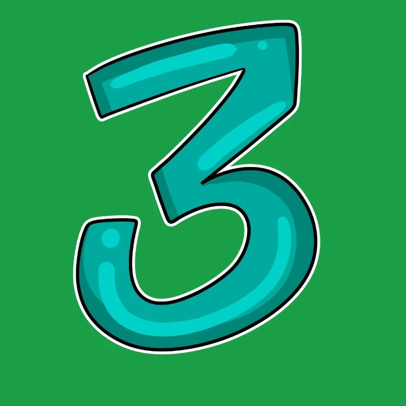 3 - Drei - Dritter