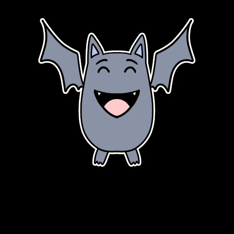 lachende Fledermaus