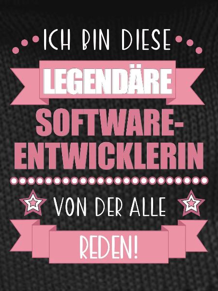 Softwareentwicklerin Codeexpertin süßes Geschenk