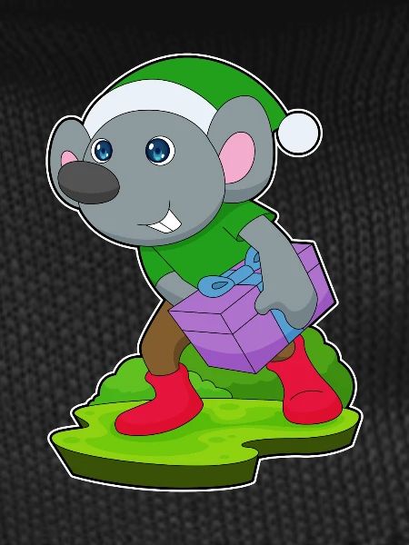 Mouse Christmas Package