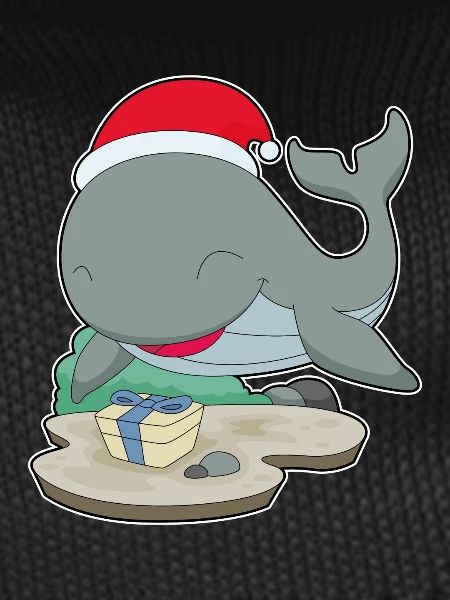 Whale Christmas Package