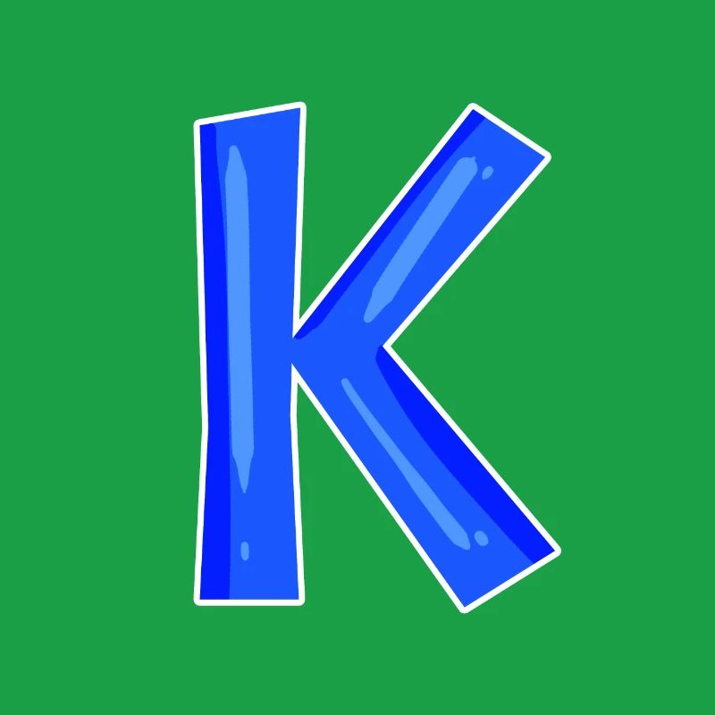 Lettre K - Lettre initiale K