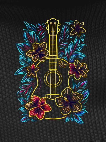Hawaii Music Retro Look