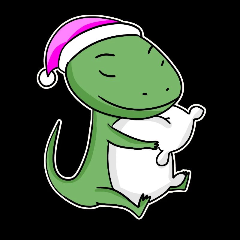 Lizard Tired Sleeping Sleeping Girl