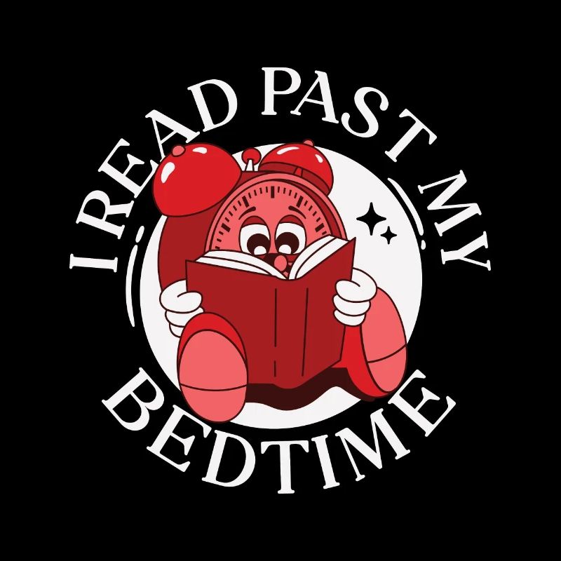 I read past my bedtime