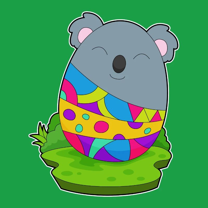Oeuf de Pâques Koala