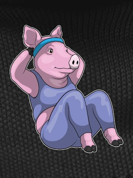 Pig Abdominal Workout Bodybuilding