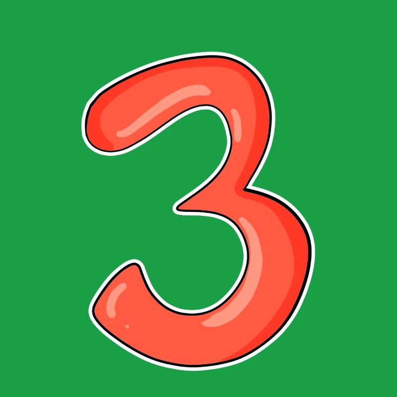 Trois - 3 - Numéro 3 - Numéro 3
