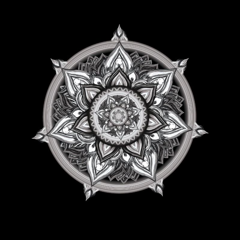 Inner Compass – Calm Symbolic Art