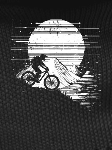 Mountain Biker Sketch