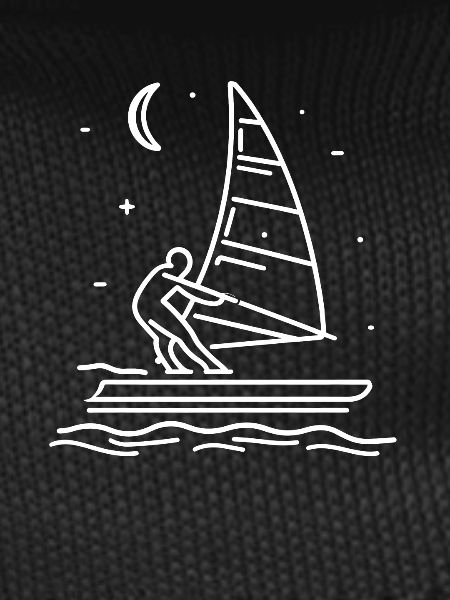 Windsurfer Drawing