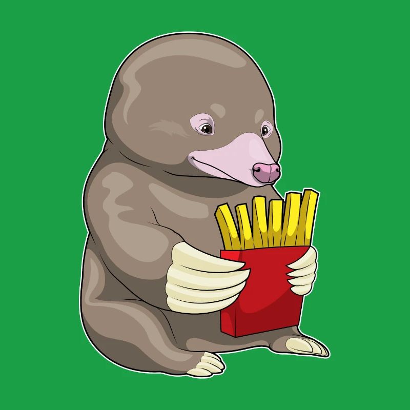 Frites taupes