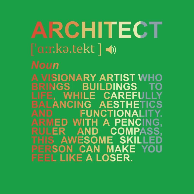 Architecte Explication des termes