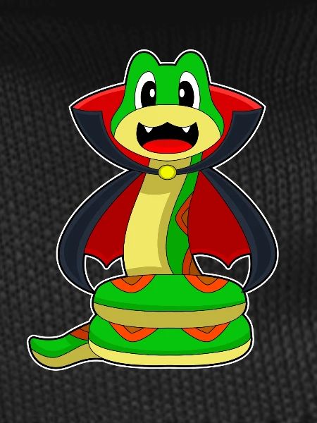 Snake Halloween Vampire
