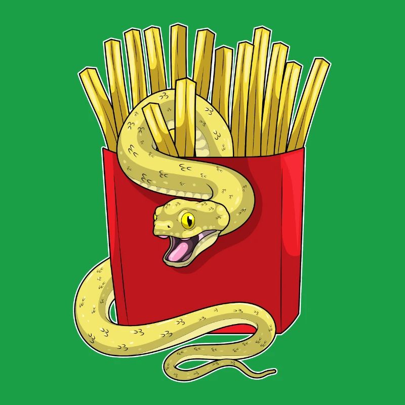 Frites serpent