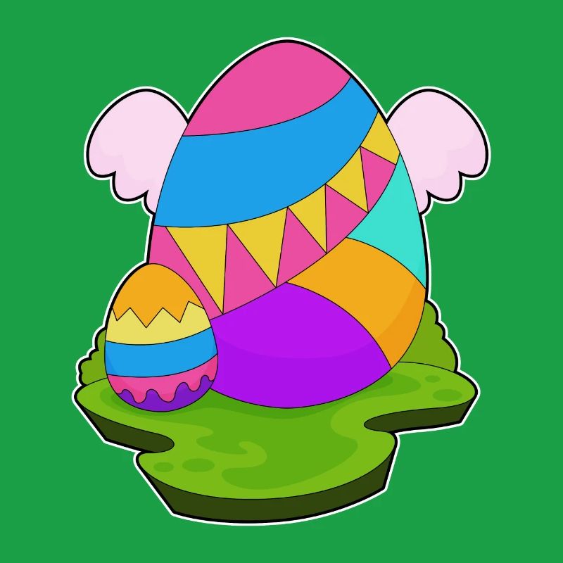 Oeufs de Pâques Ailes