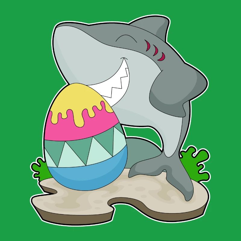 Oeuf de Pâques requin