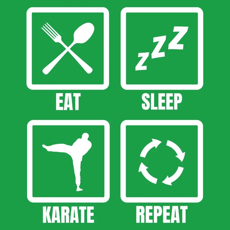 Eat Sleep Karate Repeat