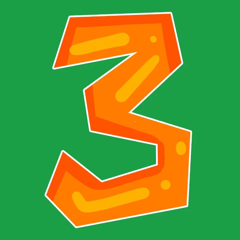 3 orange