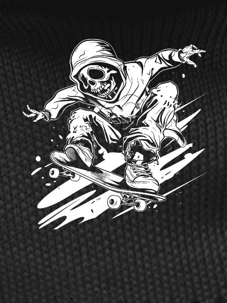 Skateboarding Cartoon Style