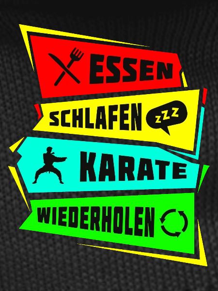 Eat Sleep Repeat Karate