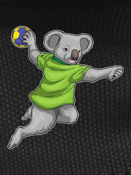 Koala Handball Player Handball