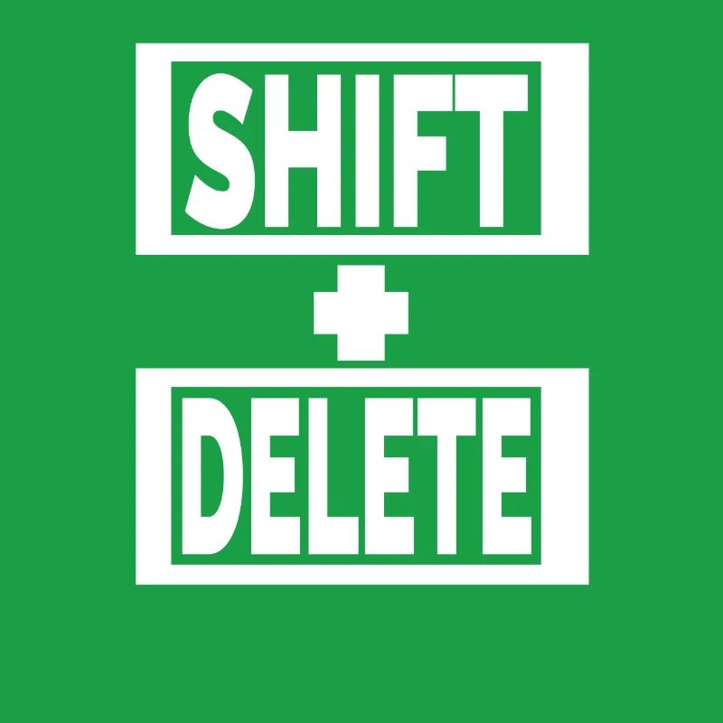 style de vie du clavier SHIFT+DELETE