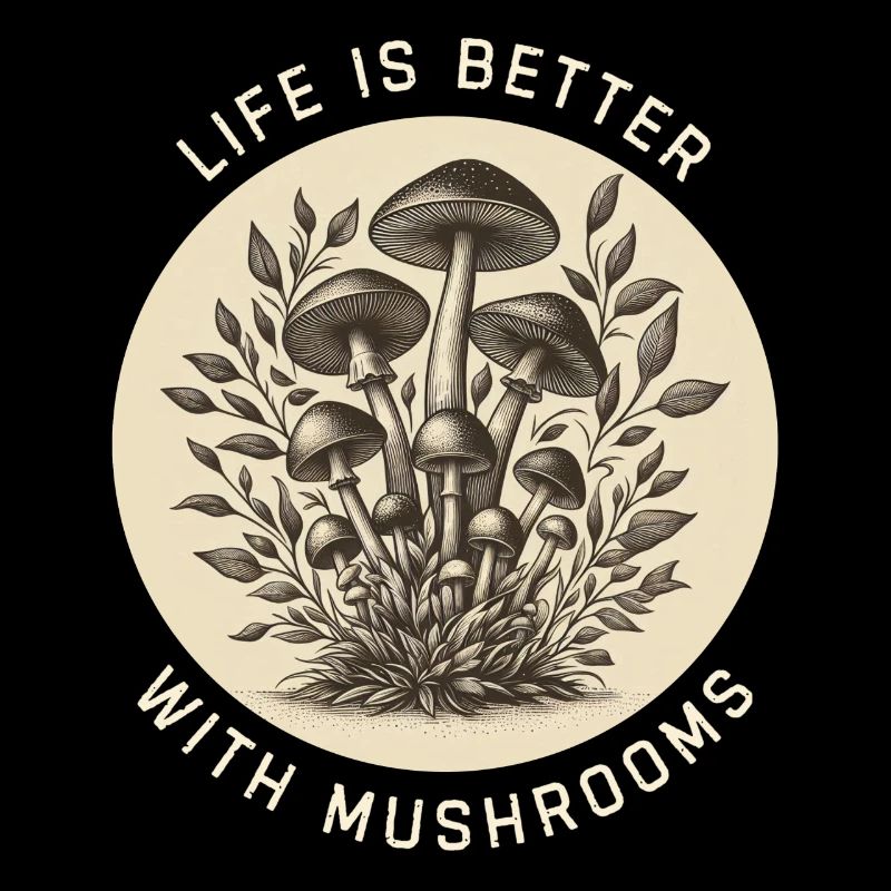 Life is better with Mushrooms