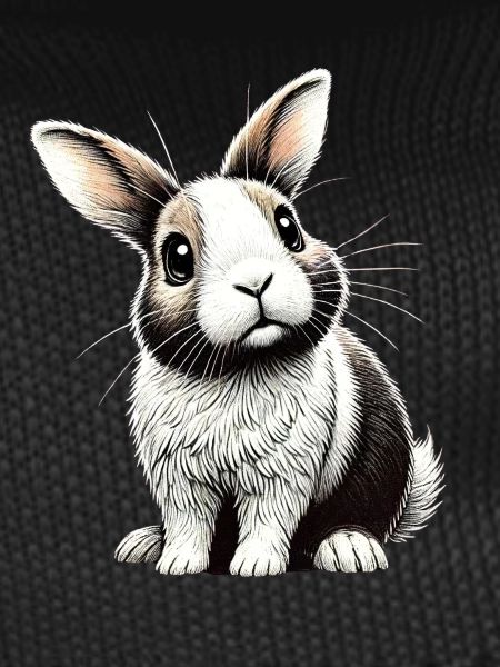 Adorable bunny illustration