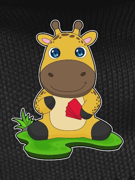 Giraffe Poker Poker Cards