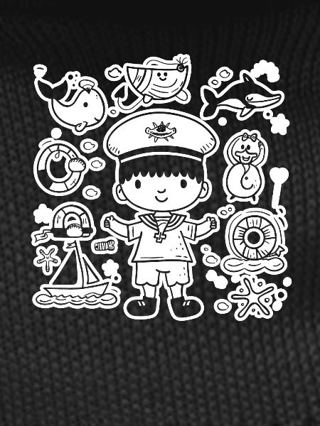 Little Sailor Comic Look