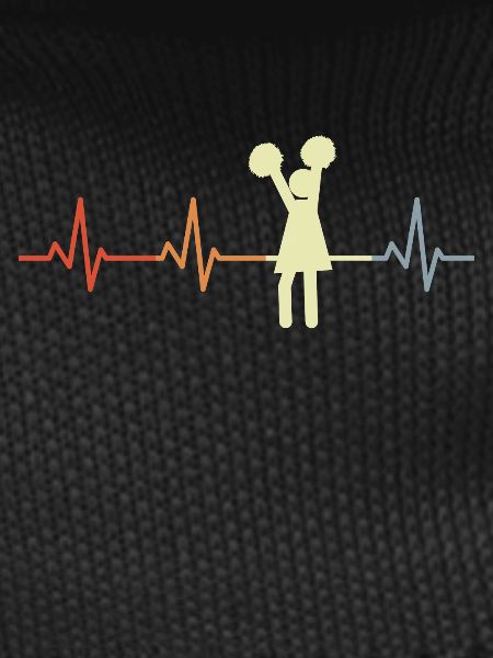 Cheerleader Heart Line