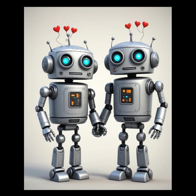 Roboter Pärchen