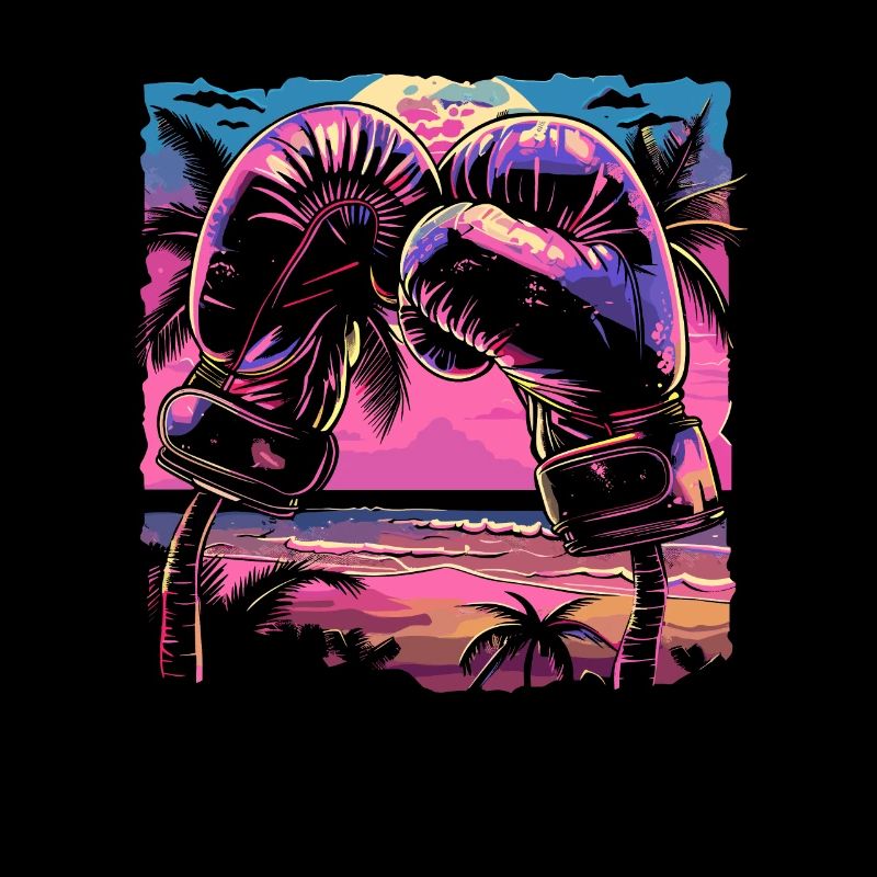 Gants de boxe Retrowave