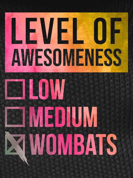 Wombat Wombat Wombat