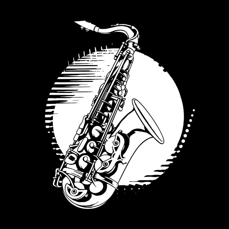 Saxophon Grafik
