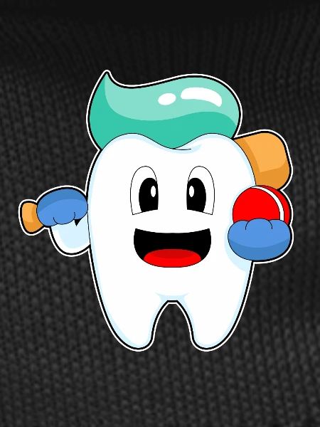 Tooth Cricket Cricket Bat