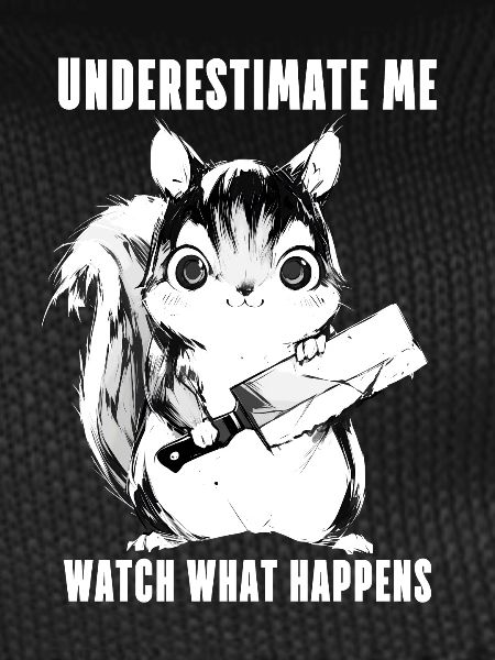 Crazy Squirrel Anime Kawaii Gift
