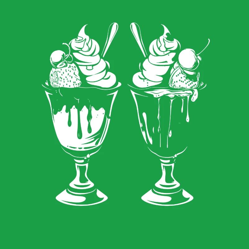 Graphique de coupe glacée