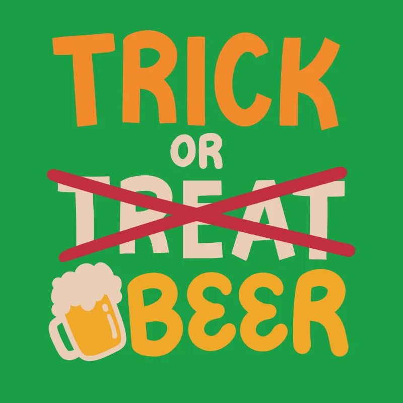 Süßes oder Saures Halloween Bier trinken